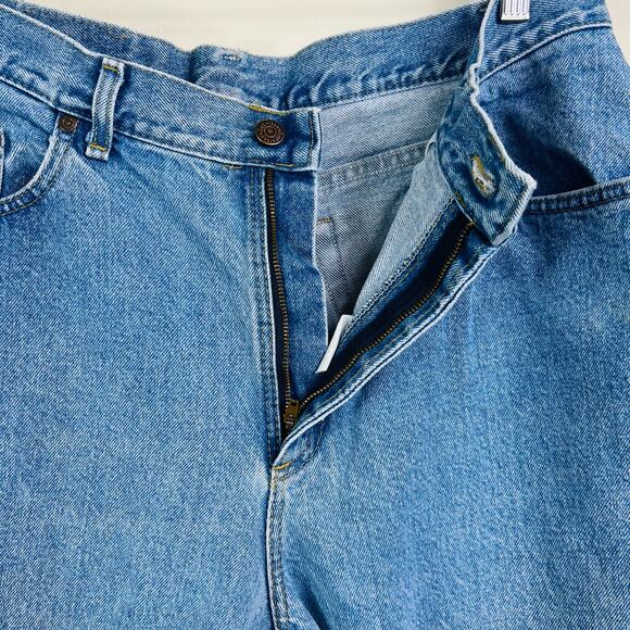 Lee Vintage Women’s 34x28 Mom Jeans 80's Blue Acid Wash Denim - Picture 3 of 10